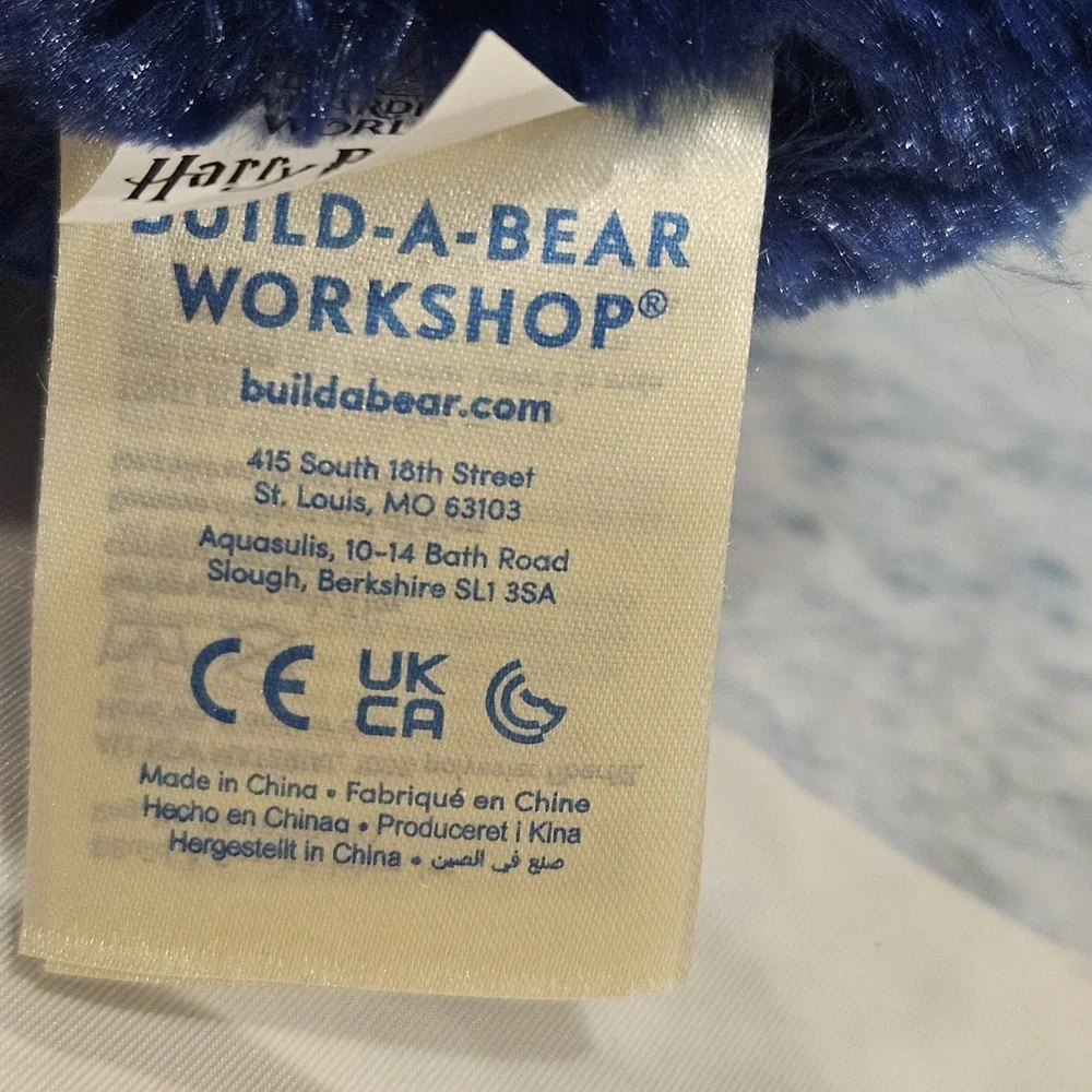 Build A Bear Ravenclaw Blue Bird Plush Harry Potter BAB‎ Stuffed Animal